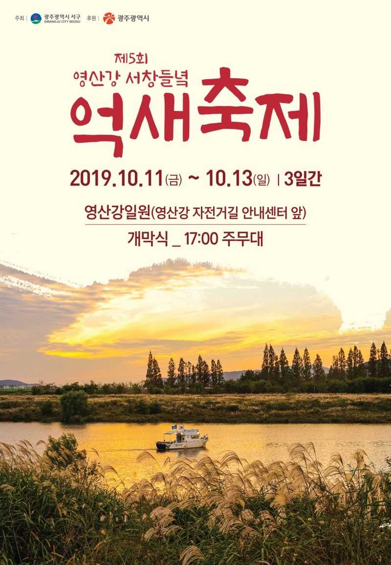 영산강 서창들녘 억새축제